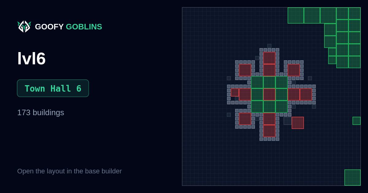 lvl6 (TH6) base layout preview