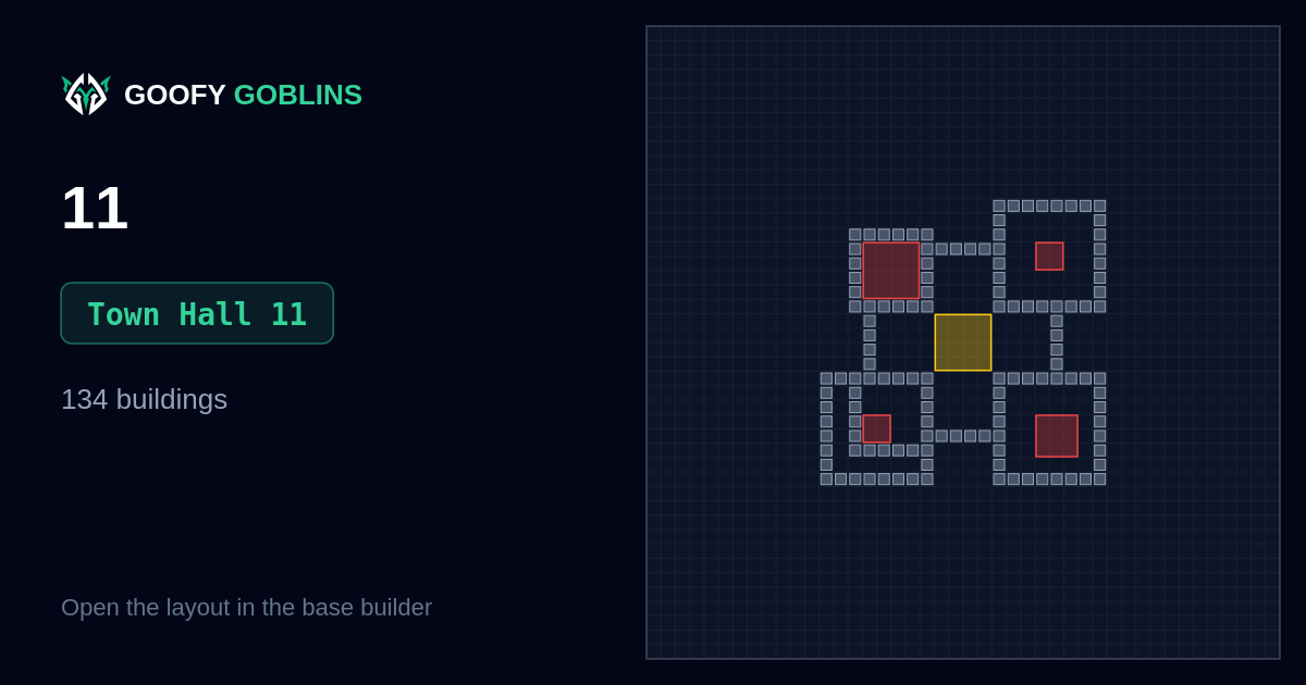 11 (TH11) base layout preview